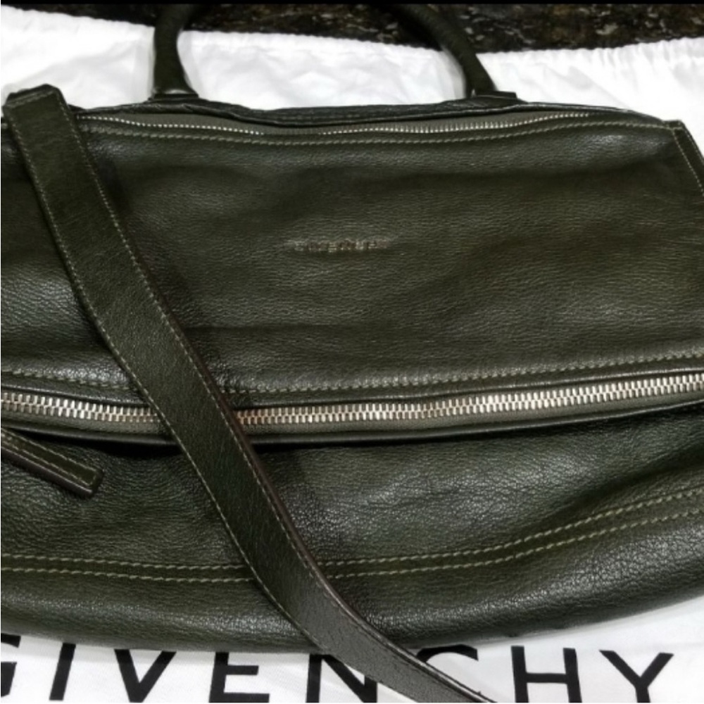 Givenchy Dark Green Leather bag